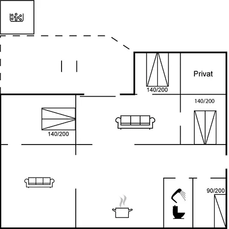 Dom wakacyjny Hjalmine - 1-5km From The Sea By Interhome *